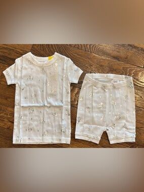 Baby Gap Minnie Mouse Pajamas Short Sleeve Shorts Pjs